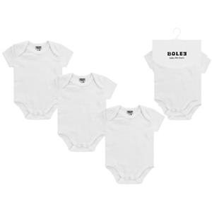 JACKY Body korte mouw 3-pack wit