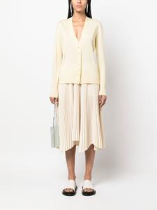 jilsander Jil Sander Fijngebreid vest - Geel