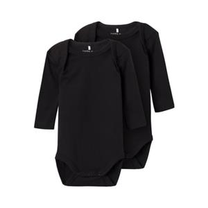 name it Romper lange mouw 2-pack Black