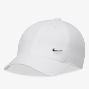 Nike - Dri-FIT Club Cap - Witte Pet met Metalen Swoosh