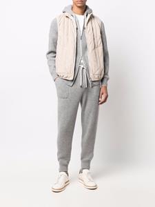 brunellocucinelli Brunello Cucinelli Jack met geborduurd logo - Grijs