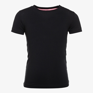 TwoDay meisjes basic T-shirt zwart