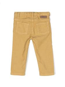 Bonpoint Ribfluwelen broek - Geel