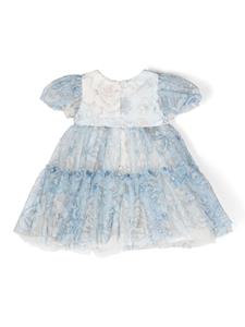 Monnalisa Tulen jurk - Blauw