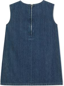 guccikids Gucci Kids Spijkerjurk - Blauw