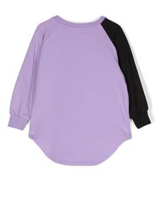 wauwcapowbybangbang WAUW CAPOW by BANGBANG Sweaterjurk met print - Paars