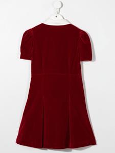 guccikids Gucci Kids Jurk met logo - Rood