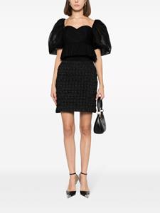 gemymaalouf Gemy Maalouf High waist mini-rok - Zwart