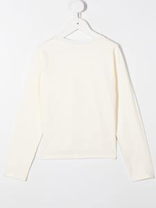 monclerenfant Moncler Enfant Sweater met logopatch - Beige