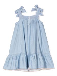 zimmermannkids ZIMMERMANN Kids Mouwloze spijkerjurk - Blauw