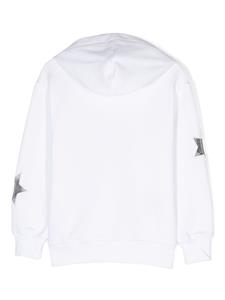 msgmkids MSGM Kids Katoenen hoodie - Wit