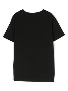 balmainkids Balmain Kids T-shirt verfraaid met studs - Zwart