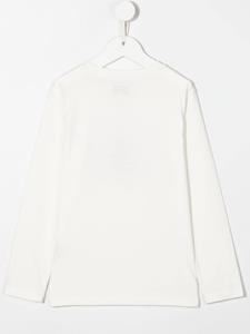 woolrichkids Woolrich Kids T-shirt met logo - Wit