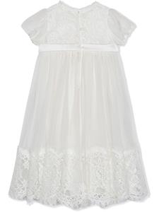 dolce&gabbanakids Dolce & Gabbana Kids Jurk van kant - Wit