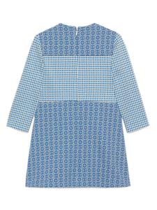 guccikids Gucci Kids Jersey jurk - Blauw