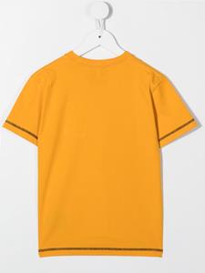 marceloburloncountyofmilankids Marcelo Burlon County Of Milan Kids T-shirt met geometrische print - Geel