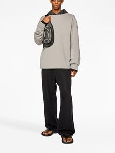 Diesel S-Macsis-Od katoenen sweater - Grijs