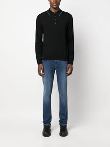 PS Paul Smith Poloshirt met geborduurd logo - Zwart