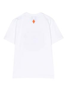 marceloburloncountyofmilankids Marcelo Burlon County Of Milan Kids T-shirt met tekst - Wit