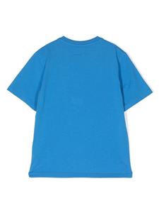 Woolrich Kids T-shirt met print - Blauw