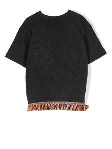 marceloburloncountyofmilankids Marcelo Burlon County Of Milan Kids T-shirt met logoprint - Zwart