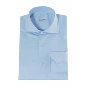 Enrico Monti Monti blauw overhemd Bolsena
