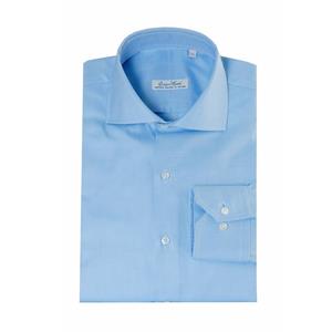 Enrico Monti Monti blauw overhemd Bracciano