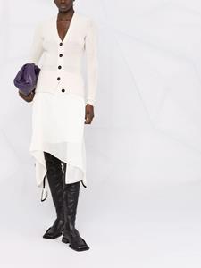 jilsander Jil Sander Button-up vest - Wit