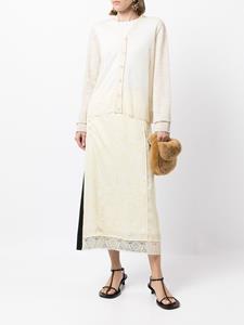 jilsander Jil Sander Vest met doorzichtig vlak - Beige