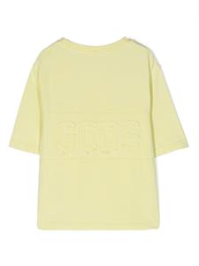gcdskids Gcds Kids T-shirt met logopatch - Groen