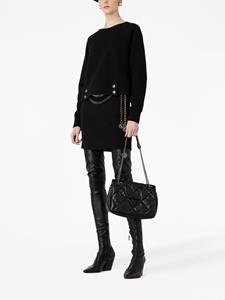 emporioarmani Emporio Armani Rok met elastische taille - Zwart