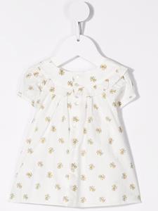 Bonpoint Jurk met bloemenprint - Wit