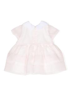 huckleboneslondon Hucklebones London Jurk met strikdetail - Roze