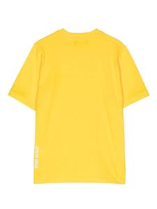 dsquared2kids DSQUARED2 KIDS T-shirt met logoprint - Geel