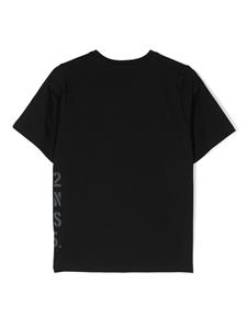 dsquared2kids DSQUARED2 KIDS T-shirt met logoprint - Zwart