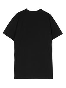 dsquared2kids DSQUARED2 KIDS Katoenen T-shirt met logoprint - Zwart