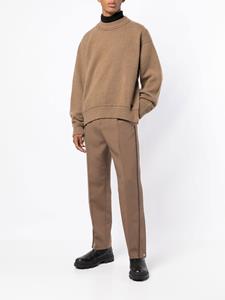 sacai Trui met ronde hals - Bruin