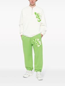 Y-3 Sweater met logopatch - Wit