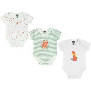 JACKY Body korte mouw 3-pack wit