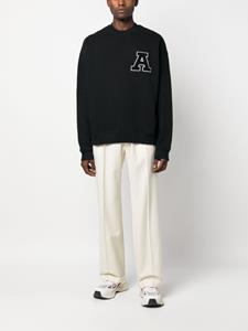 Axel Arigato Sweater met logopatch - Zwart