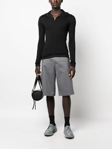 jilsander Jil Sander Sweater met logoprint - Zwart
