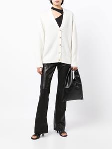 Helmut Lang Vest met V-hals - Wit