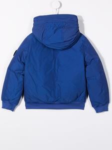 stoneislandjunior Stone Island Junior Jack met logopatch - Blauw