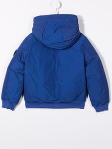 Stone Island Junior Jack met logopatch - Blauw