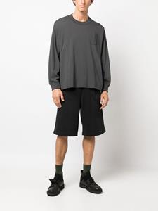 sacai Trui met opgestikte zak - Grijs