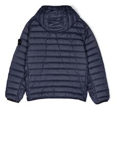 Stone Island Junior Jack met patch - Blauw