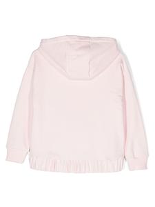 givenchykids Givenchy Kids Hoodie verfraaid met logo - Roze