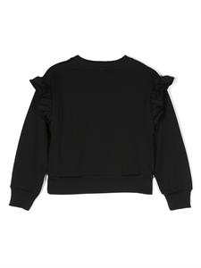 givenchykids Givenchy Kids Sweater met logo - Zwart