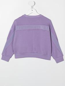 monclerenfant Moncler Enfant Sweater met logoprint - Paars