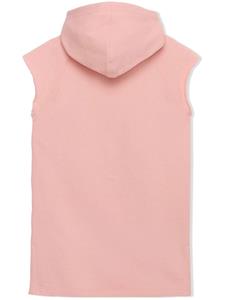 Gucci Kids Mouwloze hoodie-jurk - Roze